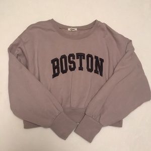 Cropped Garage Sweatshirt